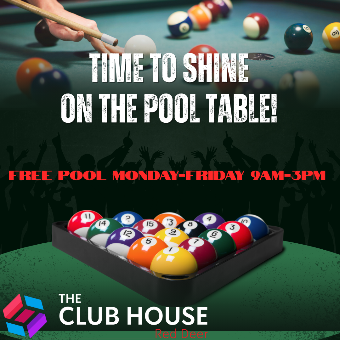 Classic billiards and pool balls on a table